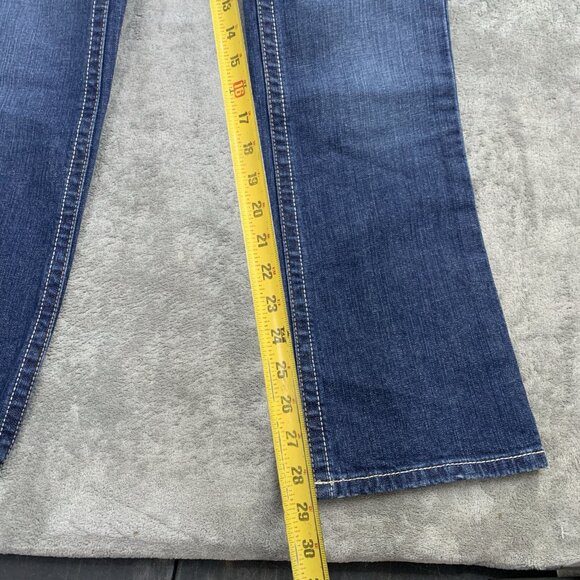 Ariat Jeans Women 28S FR Mid Rise Boot Cut Work Chore Horse Farm Cowgirl Western - Picture 5 of 14